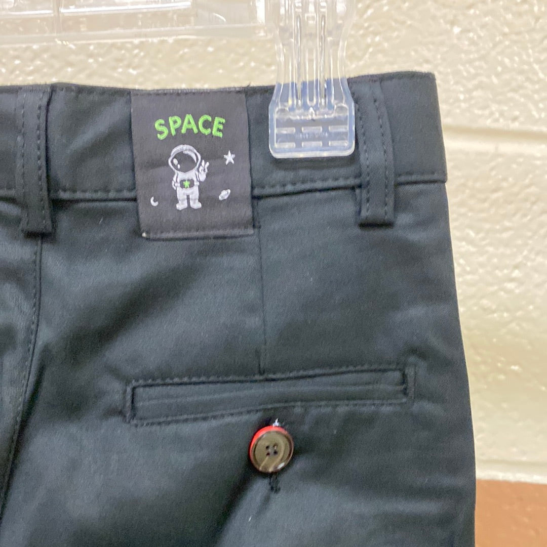 Black spaceman adjustable jeans