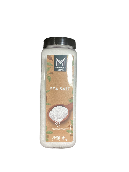 Sea salt ￼