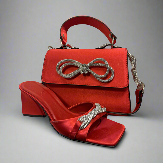 Red Diamond bag & heels (42)