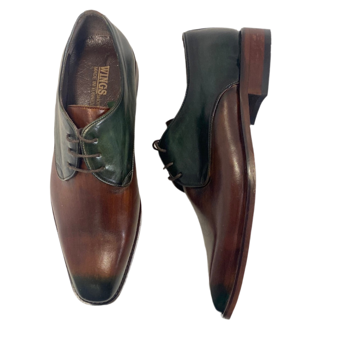 Wings Dress shoes brown/green