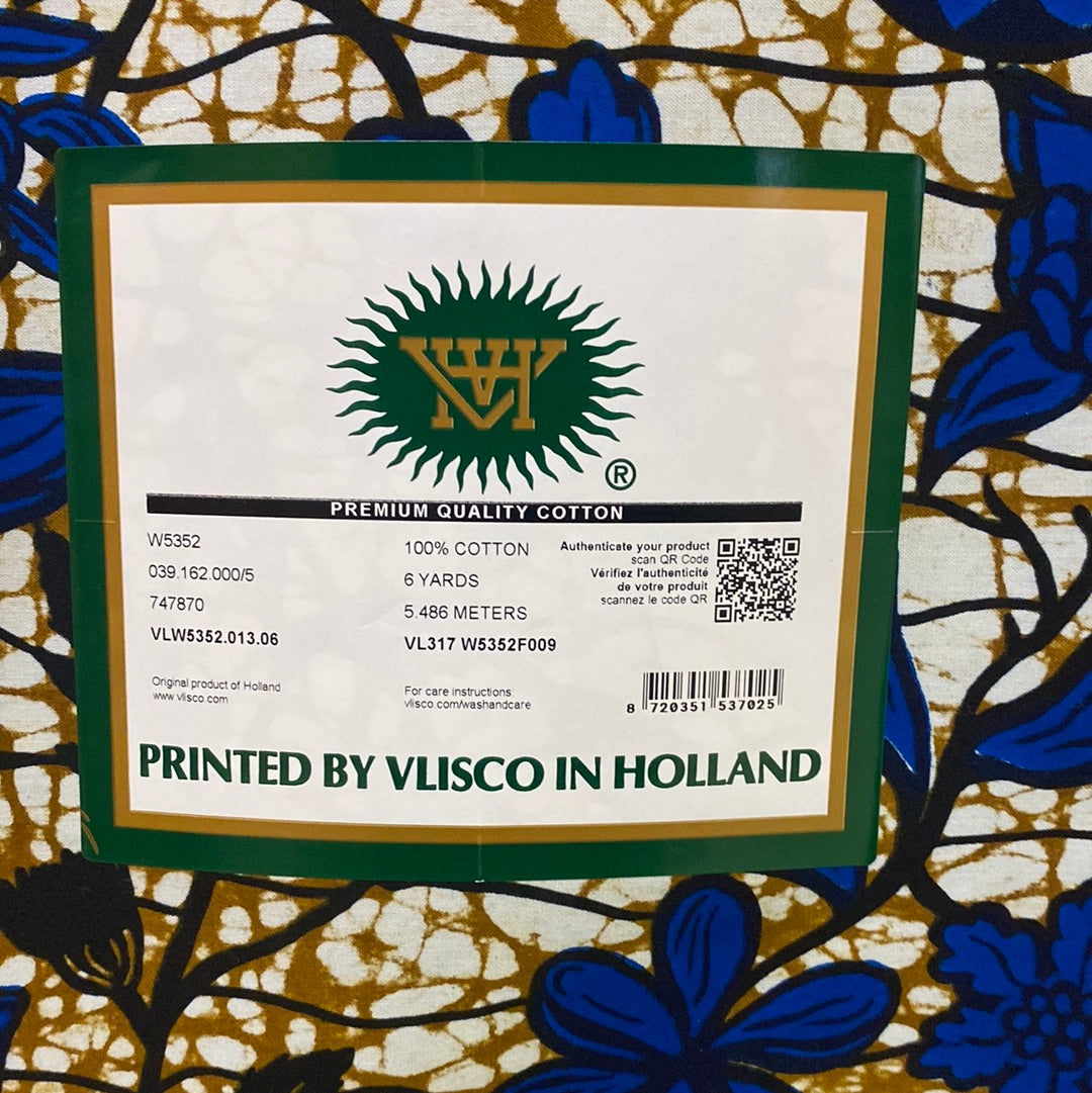 Vlisco Super wax fabric
VLW5352.013.06