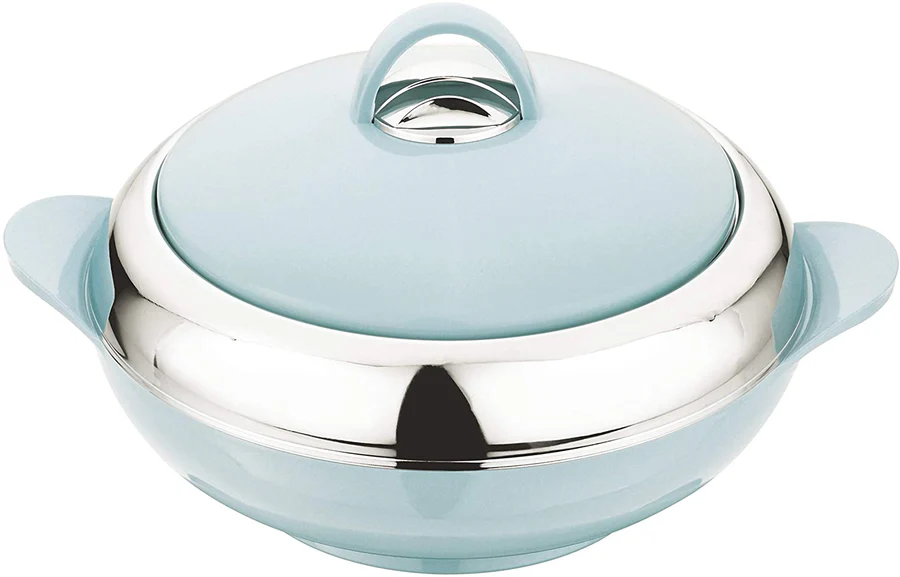 Crescent Insulated Casserole Hot Pot Serving Bowl Food wormer 2.5L