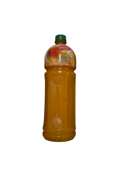 Mango juice drink 1L plastic bottle wellmade