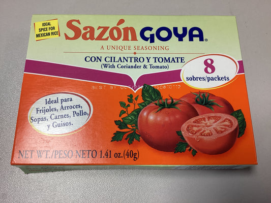 Sazon Goya A UNIQUE SEASONING