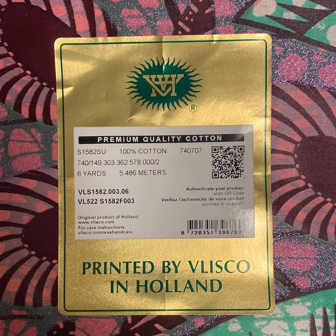 Vlisco Grand Super wax fabric VLS1582.003.06