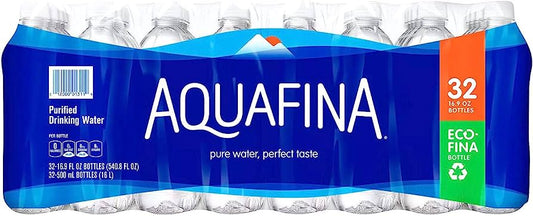 Aquafina Purified Drinking Water (16.9 oz., 32 pk.)