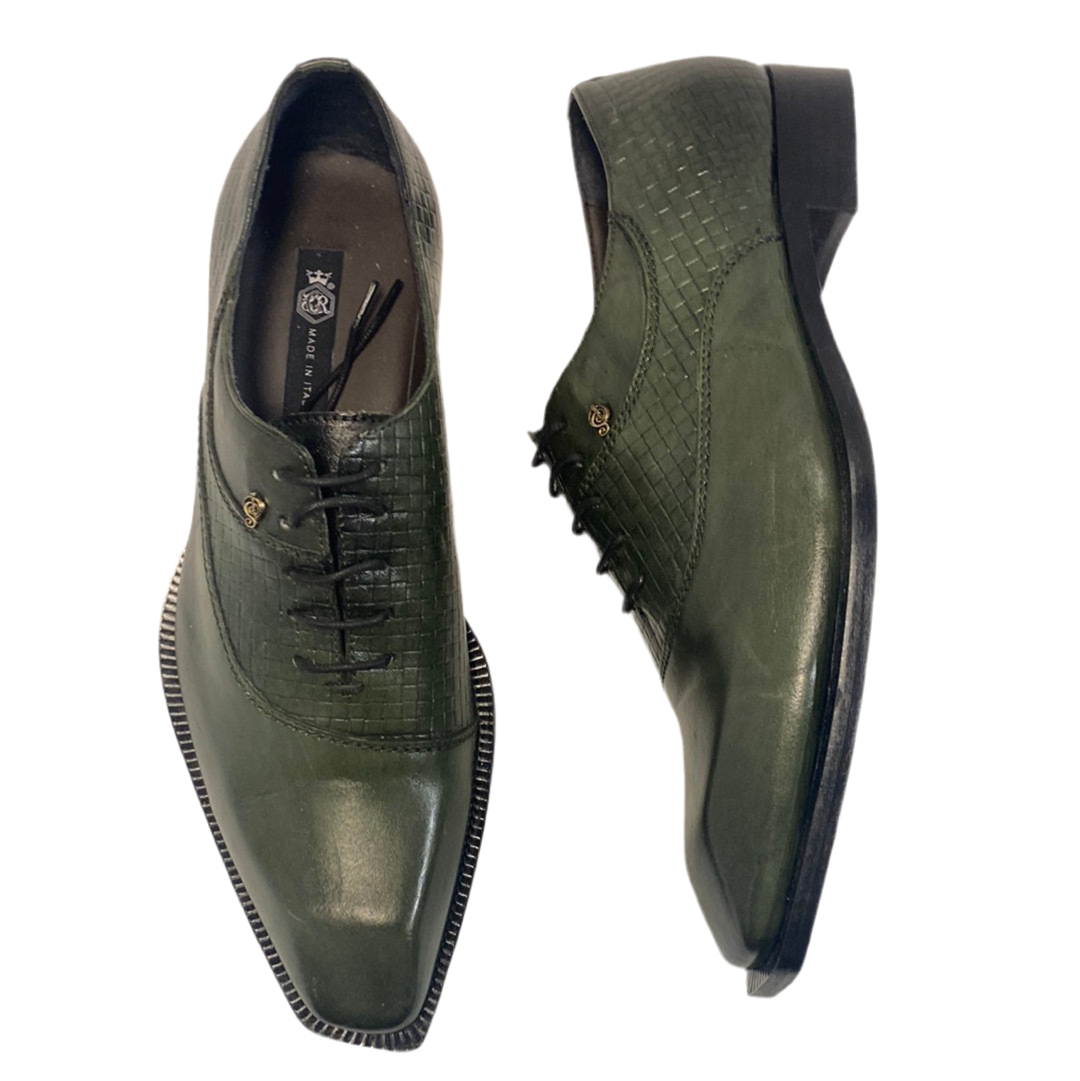 Cerruti dress shoes green