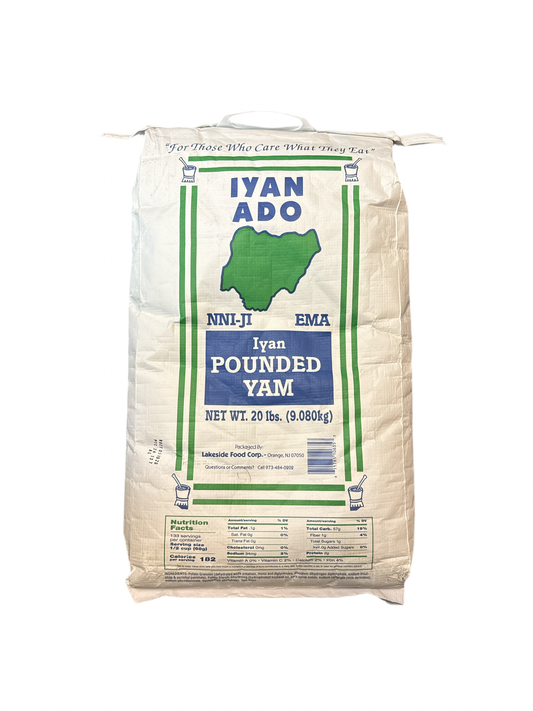 IYAN ADO POUNDED YAM 20lbs