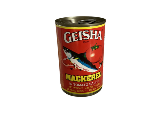 Geisha mackerel in tomato sauce