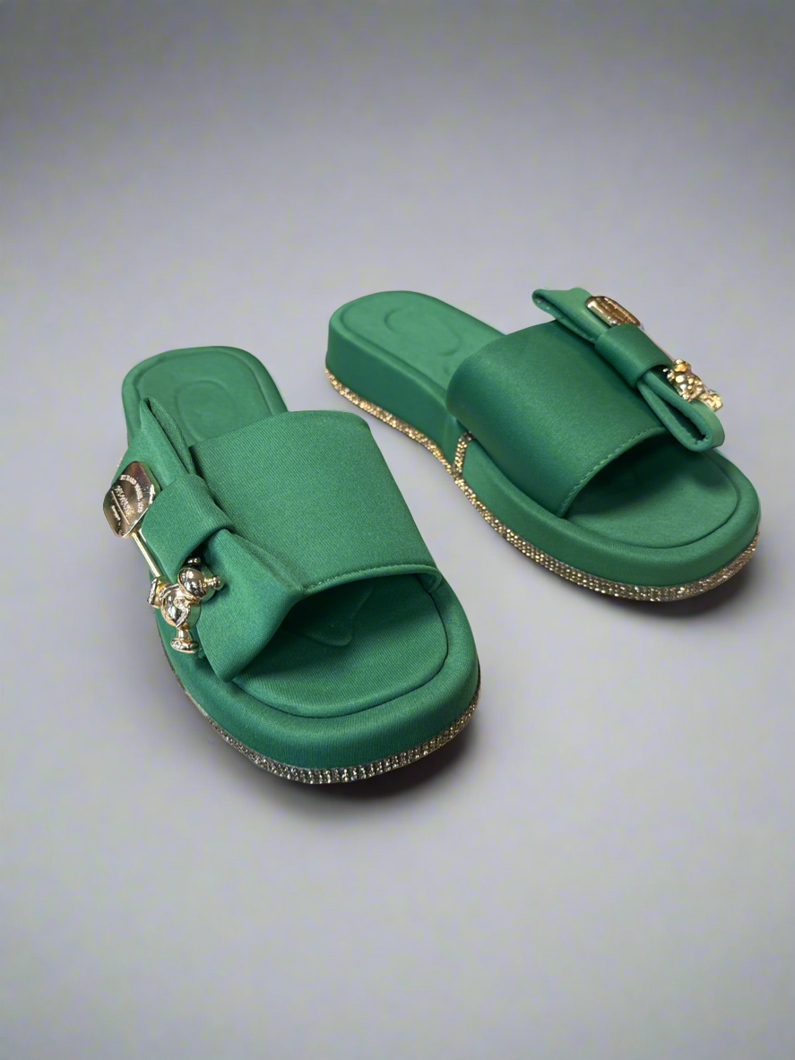 Golden Teddy slides