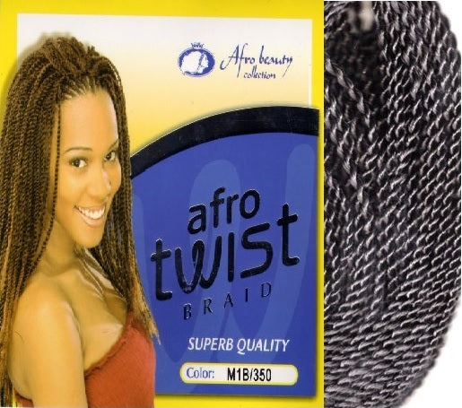 AFRO TWIST BRAID - (ALREADY BRAIDED) - AFROBEAUTYCOLLECTION 34"/36"