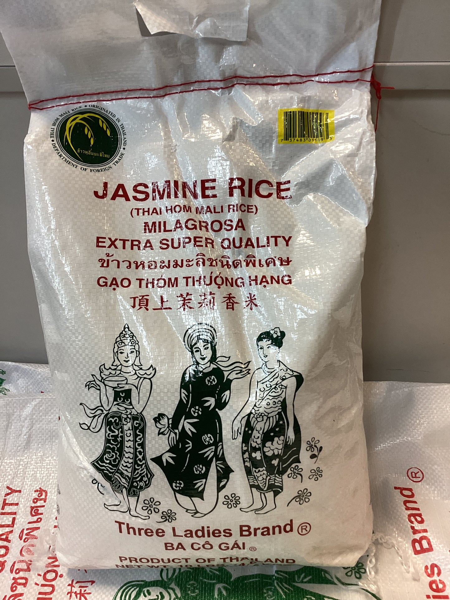 JASMINE RICE THREE LADIES BRAND