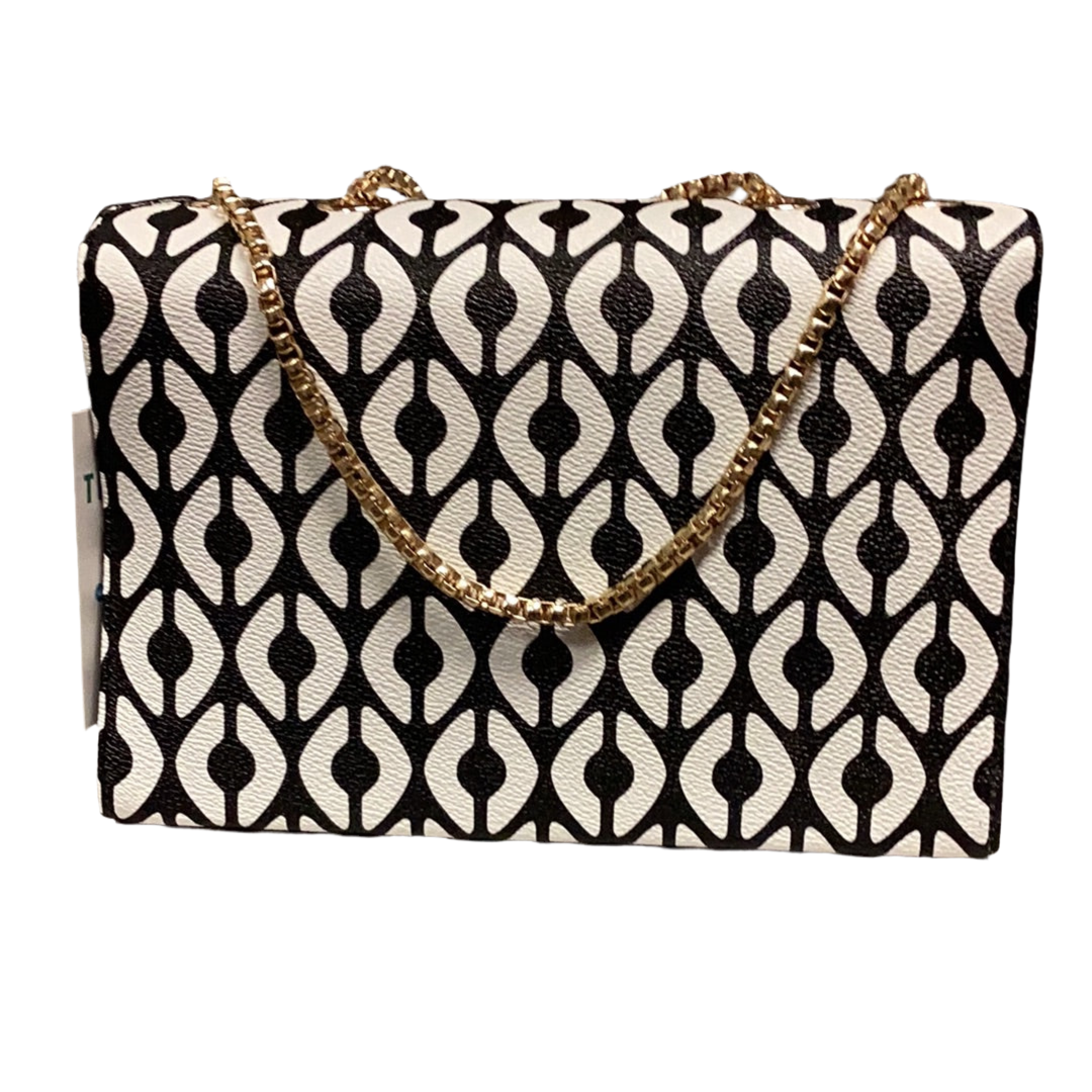 Black& white hand Purse