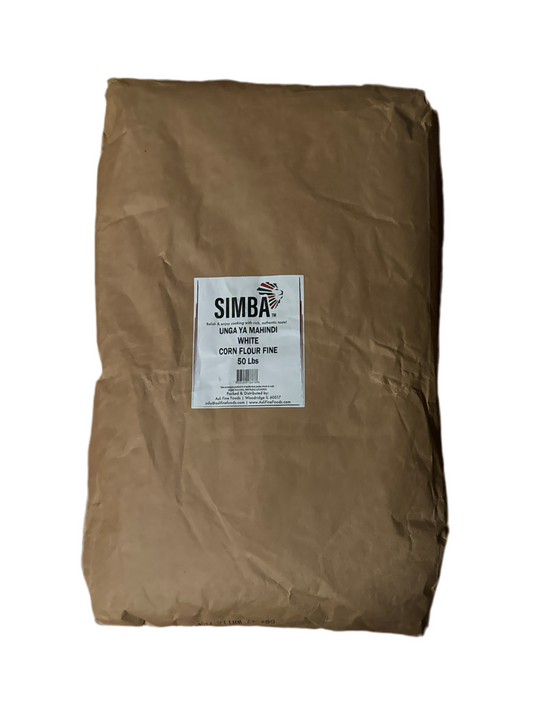 Simba White Corn Flour Fine 50 lbs