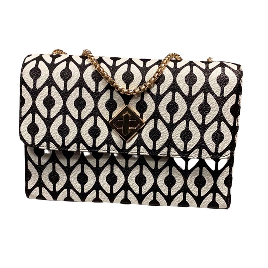 Black& white hand Purse