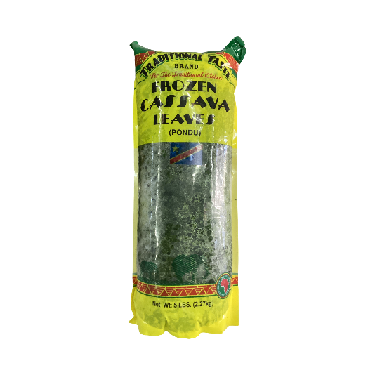 FROZEN CASSAVA LEAVES PONDU 5lbs