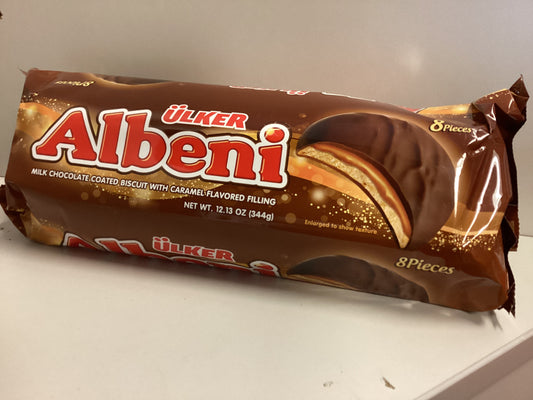 ALBENI.  MILK CHOCOLATE BISCUIT