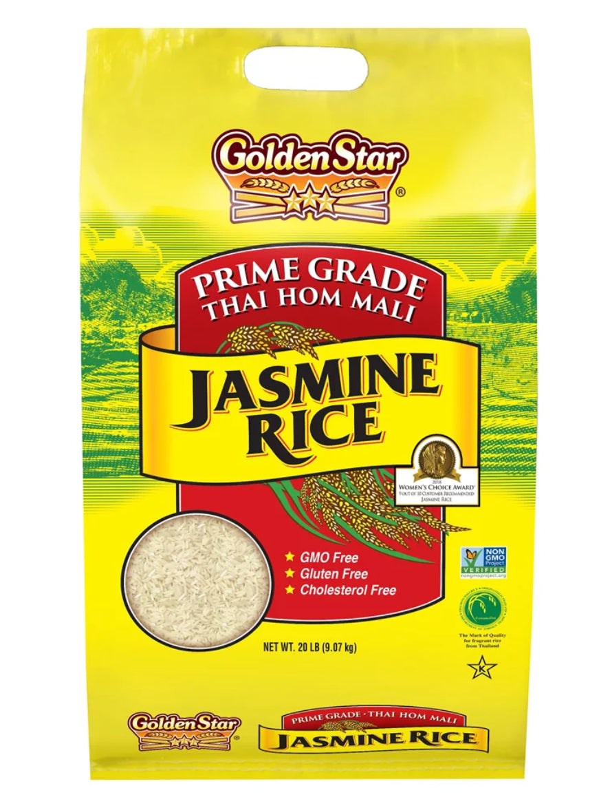 Jasmine rice 20lbs