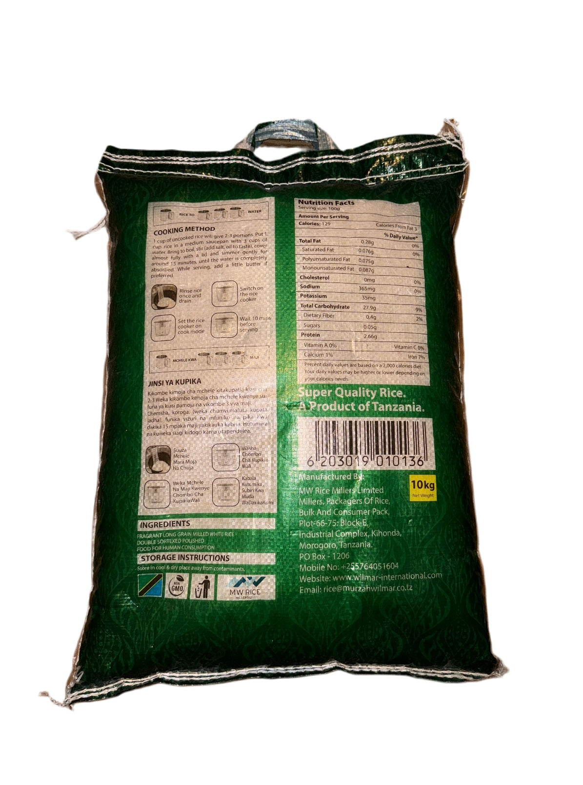 Korie Mbeya Rice 10kg