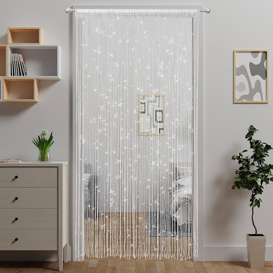 Glitter String Door Curtain Beads