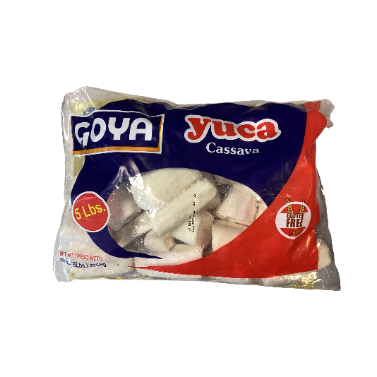 Frozen YUCA cassava 5 lbs GOYA