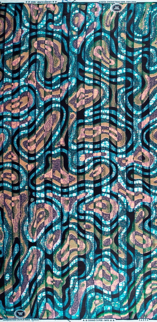 Vlisco Super wax fabric VLS6090.011.04