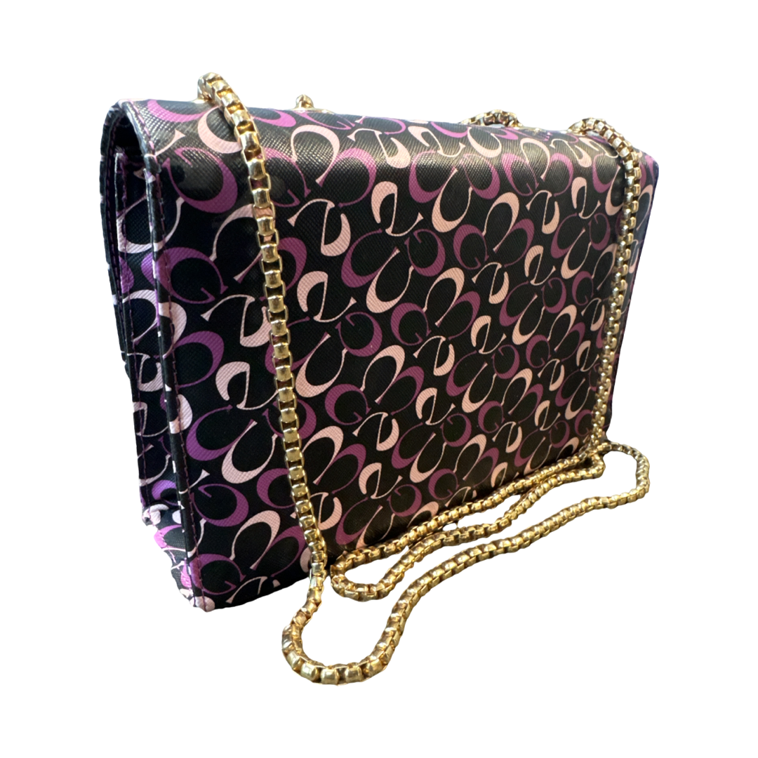 Violet night handbag