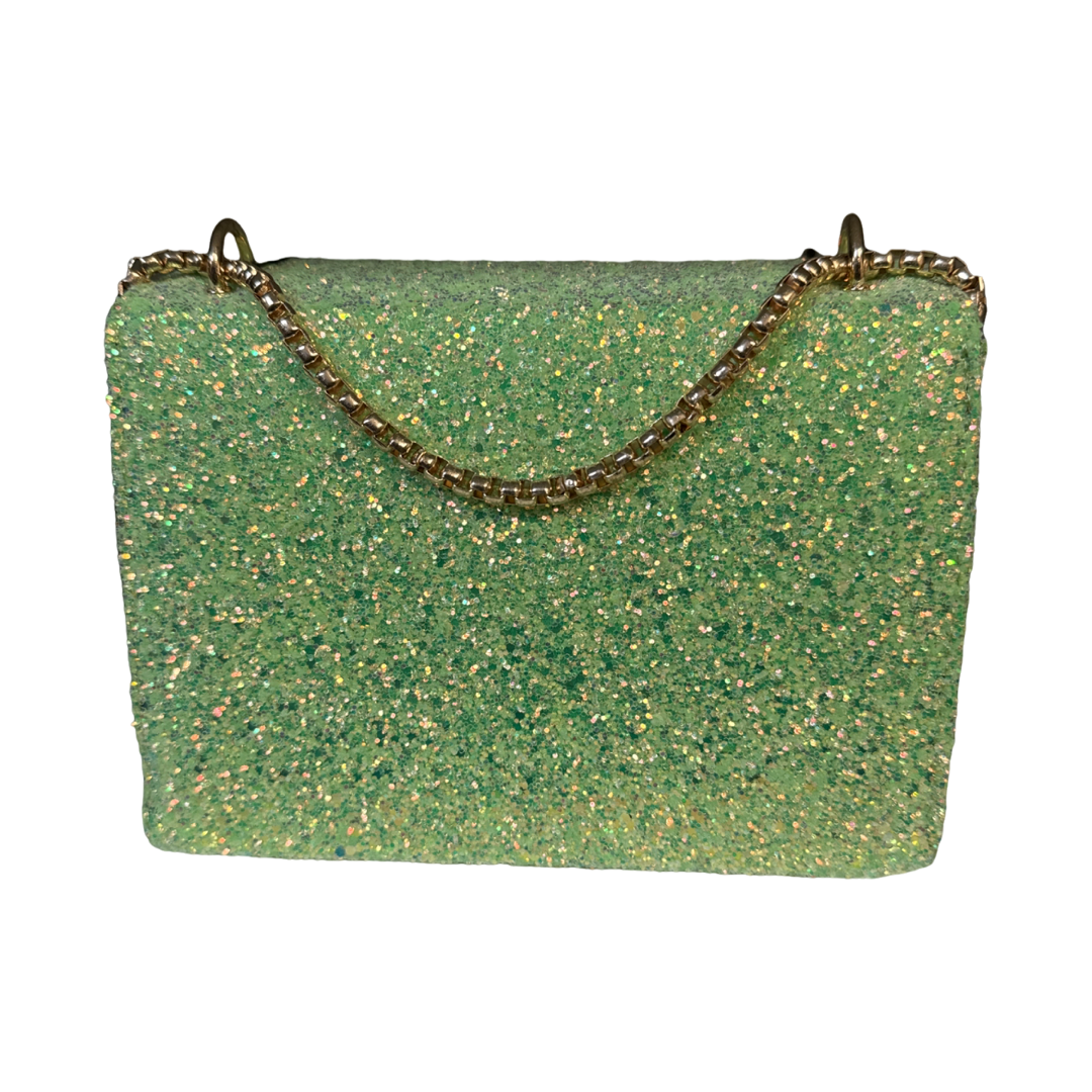 Shimmer forest mini hand bag