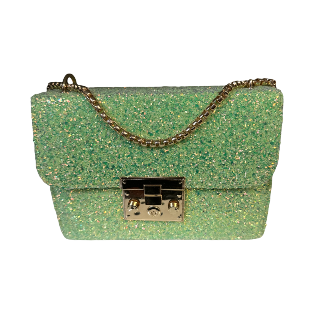 Shimmer forest mini hand bag