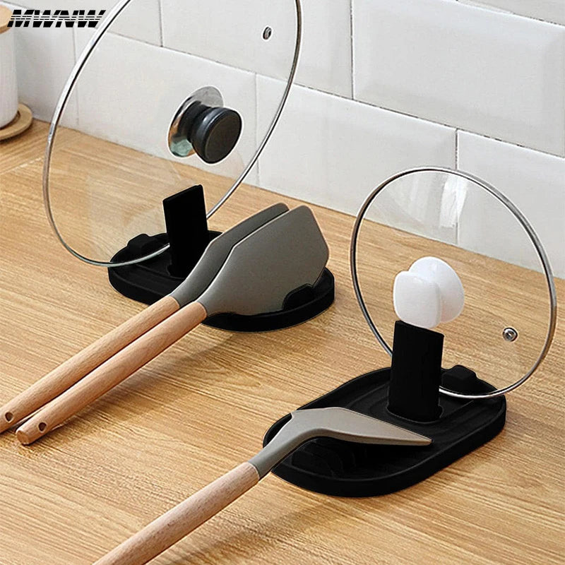 Pot Lid & spoon Holder