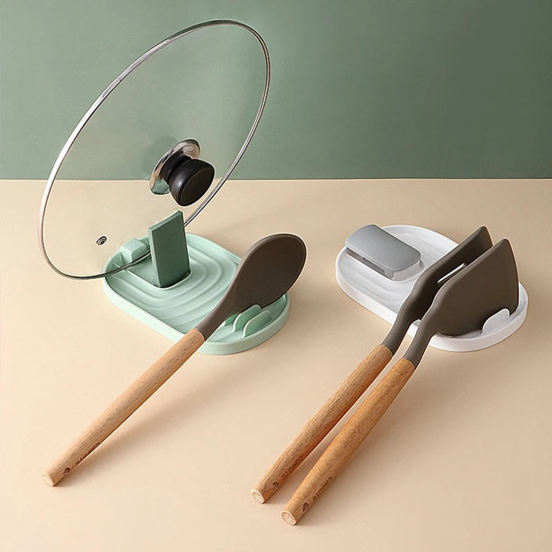 Pot Lid & spoon Holder