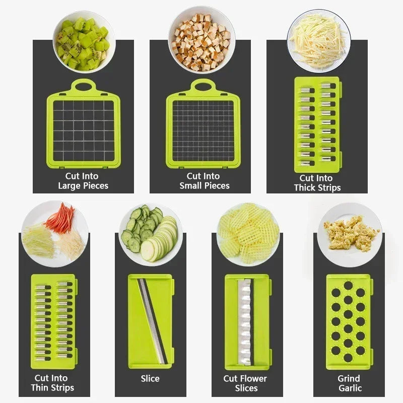 Multifunctional Vegetable Chopper 14/16 in