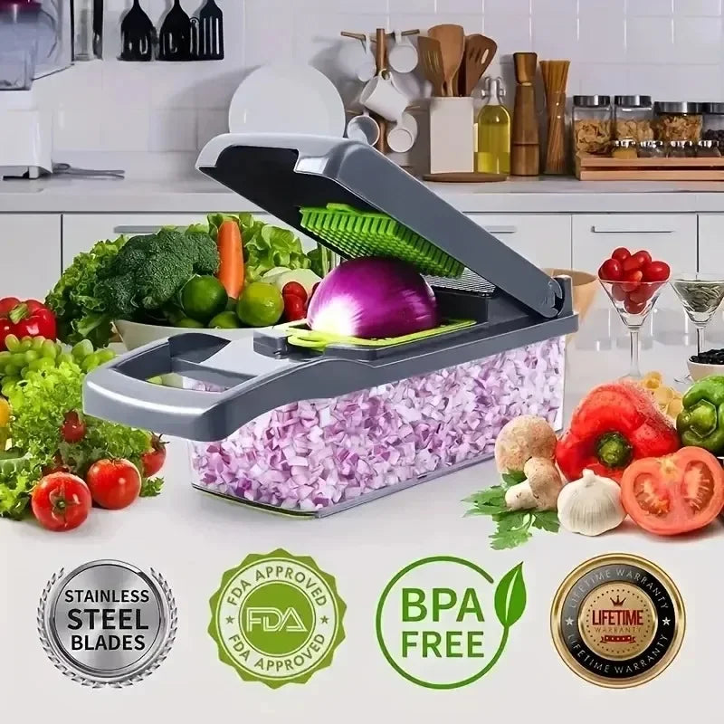 Multifunctional Vegetable Chopper 14/16 in