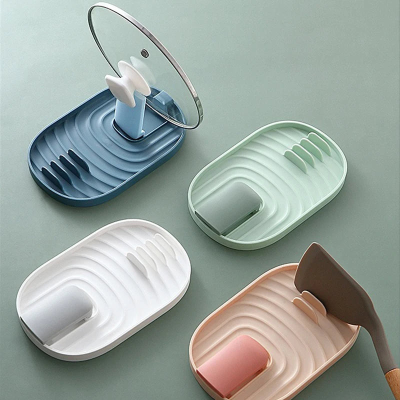 Pot Lid & spoon Holder