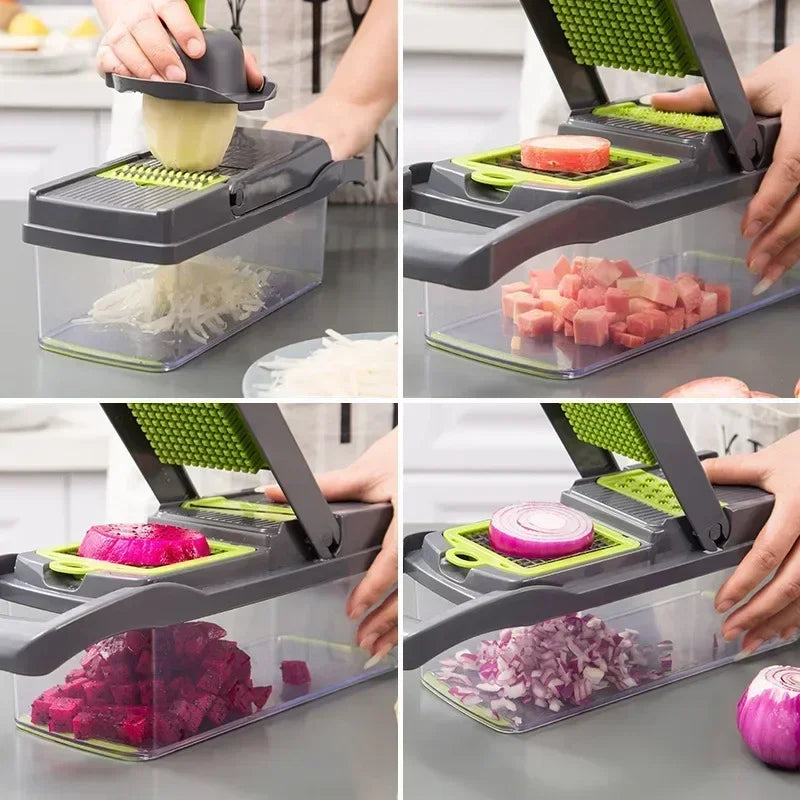 Multifunctional Vegetable Chopper 14/16 in