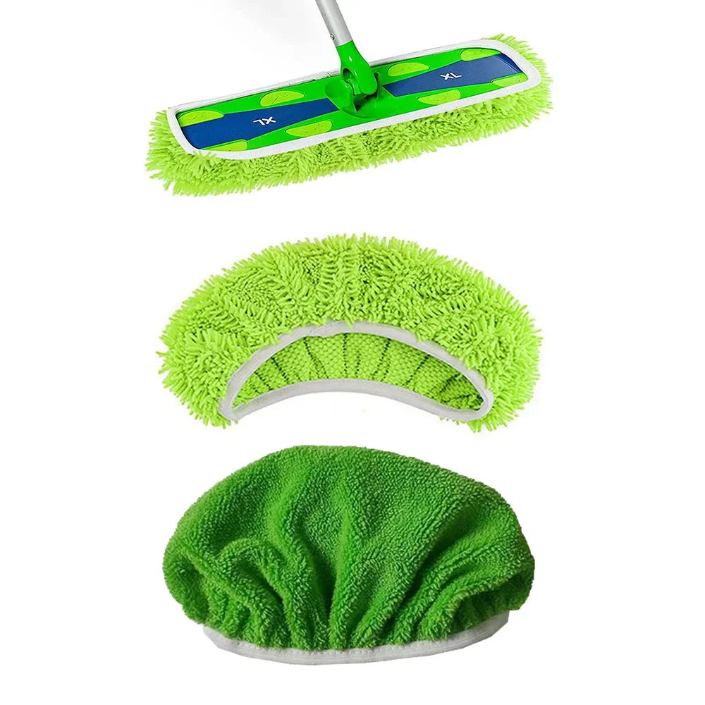 Reusable flat mop