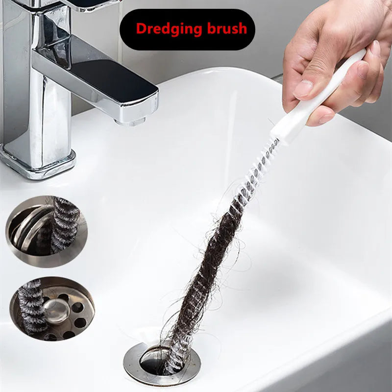 Pipe Dredging Brush {Cleaner Cloged Plugs with ease}