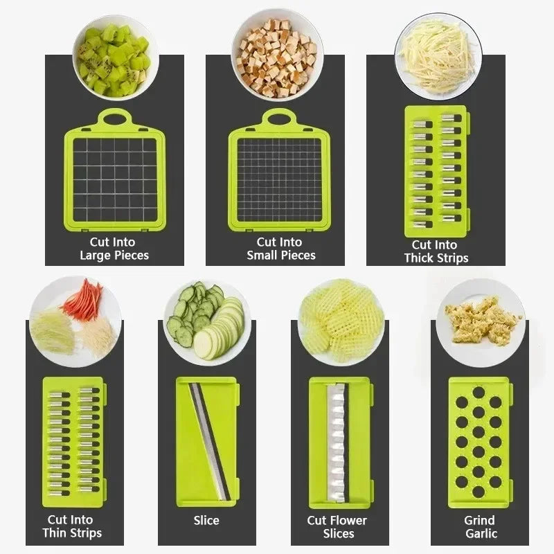 Multifunctional Vegetable Chopper 14/16 in