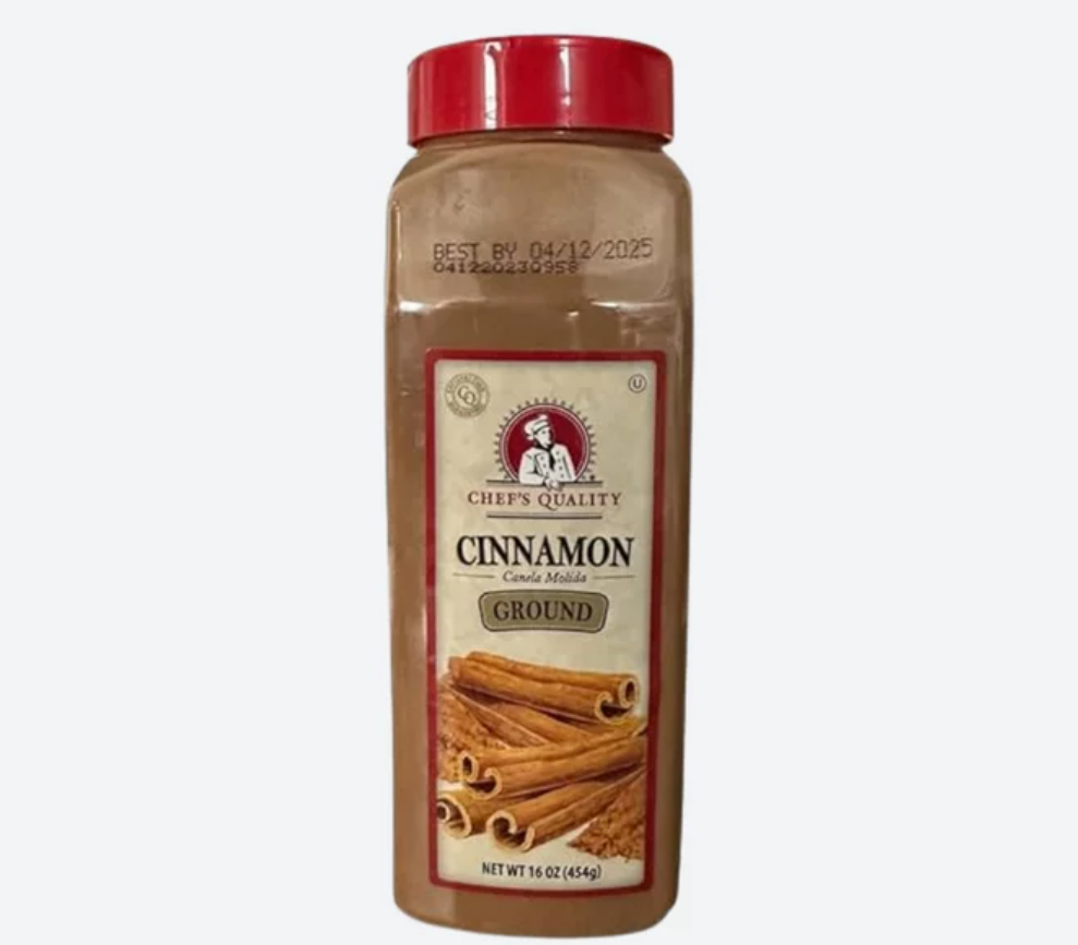 Chef's Quality - Ground Cinnamon - 1 Lb Jar