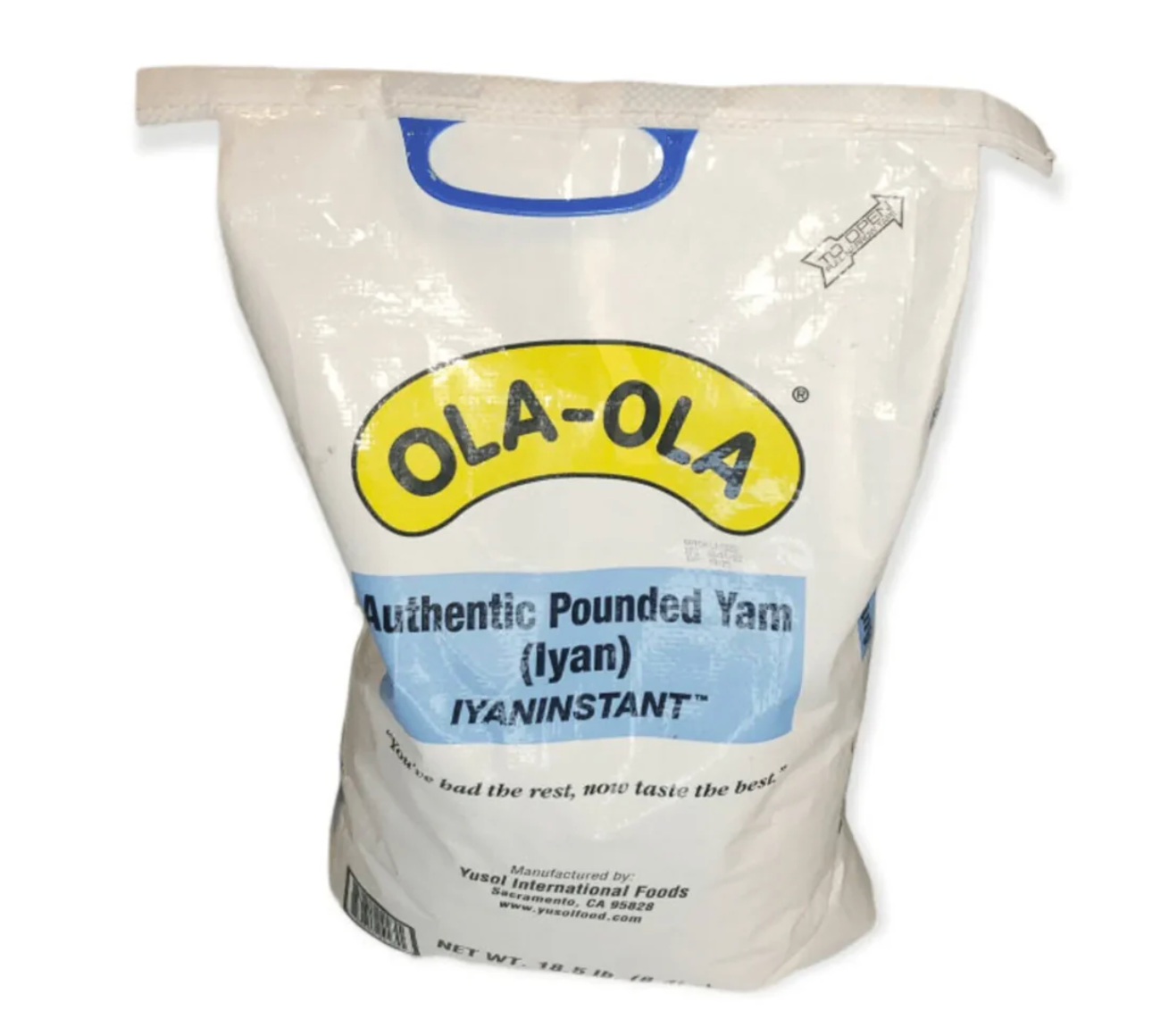 Ola-Ola Authentic Pounded Yam (Iyan) 18.5 lbs