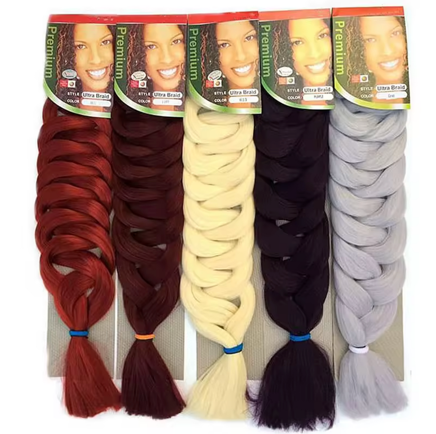 82 Inch Crochet Braiding Hair Extension (Singles)