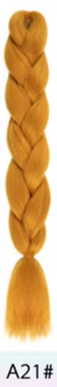 Jumbo Braids Synthetic Hair Extension 24" (Singles)