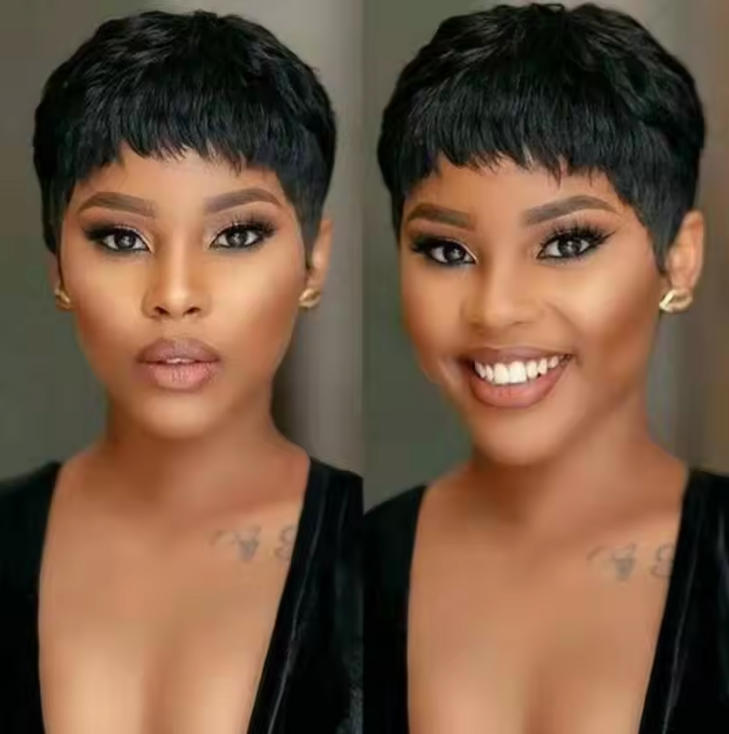 Black Short Hair Wig