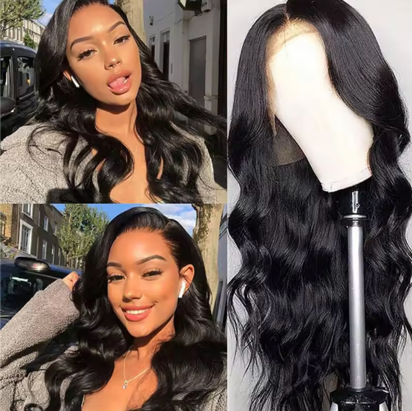 26 Inch Hd Full Lace Frontal Body Wave Hair Wig