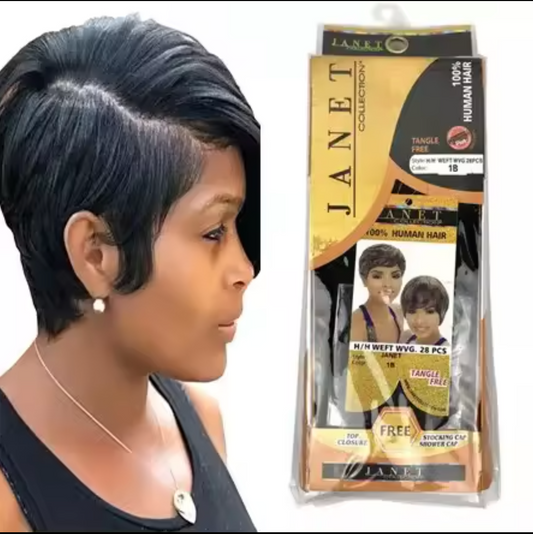 Black Short Hair Wig (Copy)