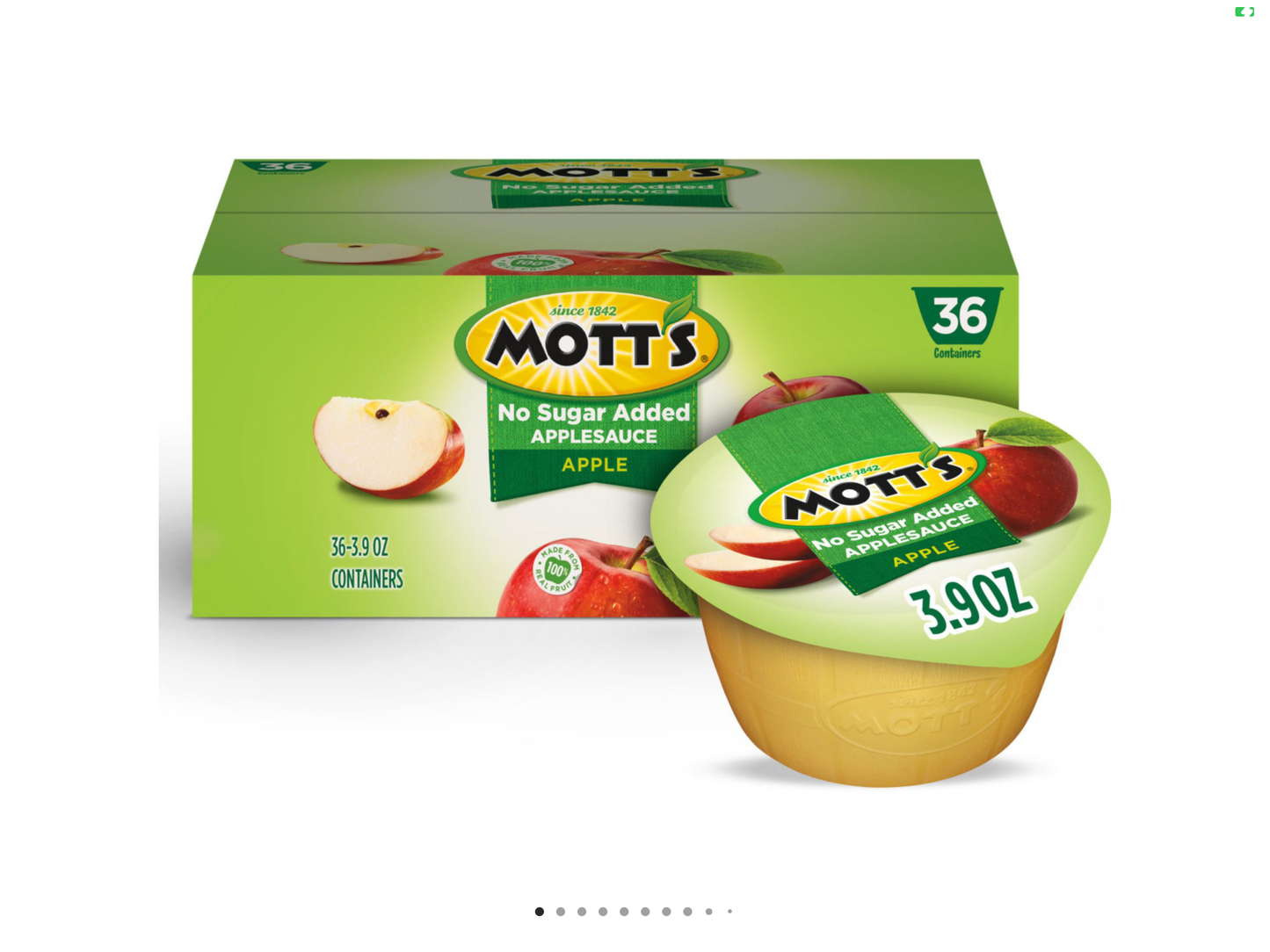 Mott’s apple sauce