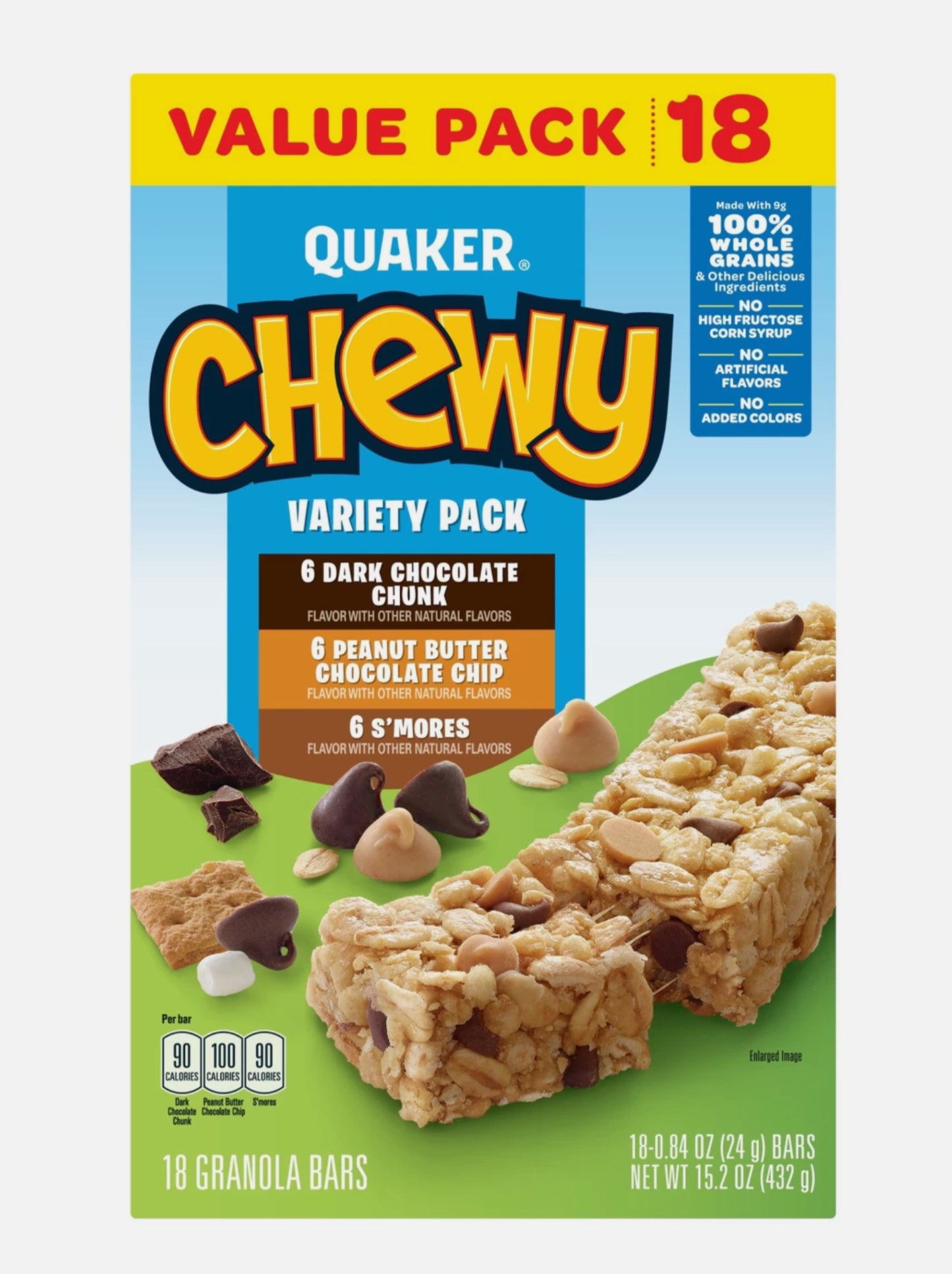 Quakers chewy, granola bar