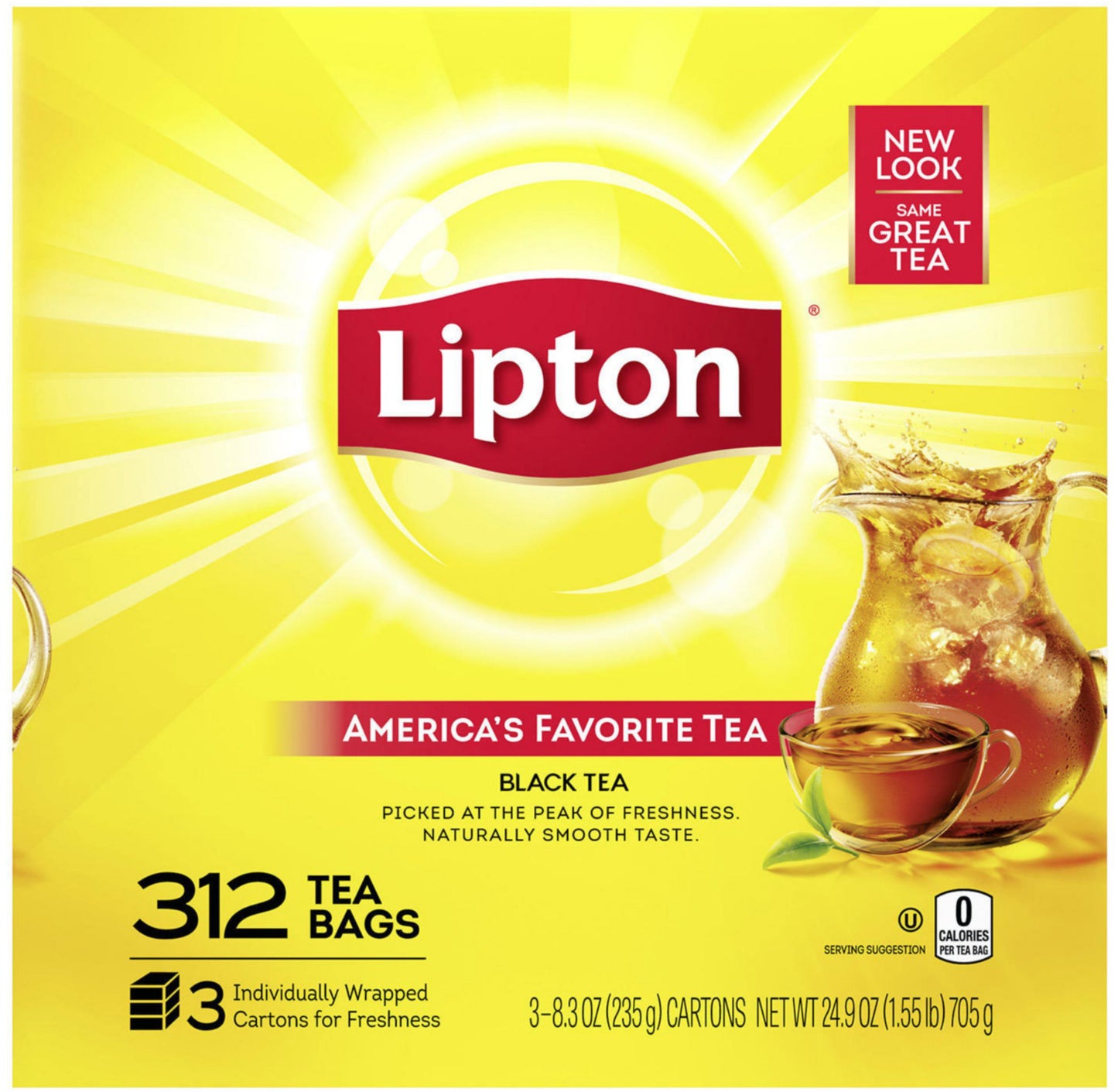 Lipton tea 104 bags