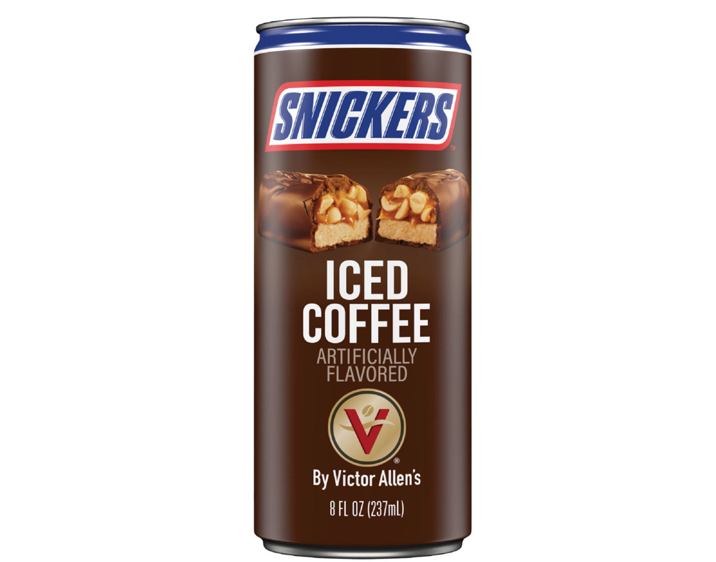 Snickers iced coffee, 8 FL OZ