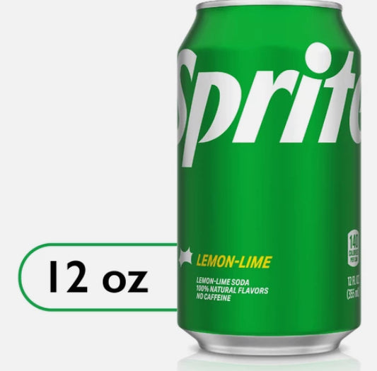 Sprite lemon lime 12 fl oz